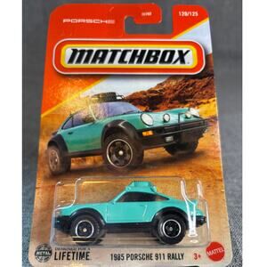 Matchbox 1985 Porsche 911 Rally 120/125